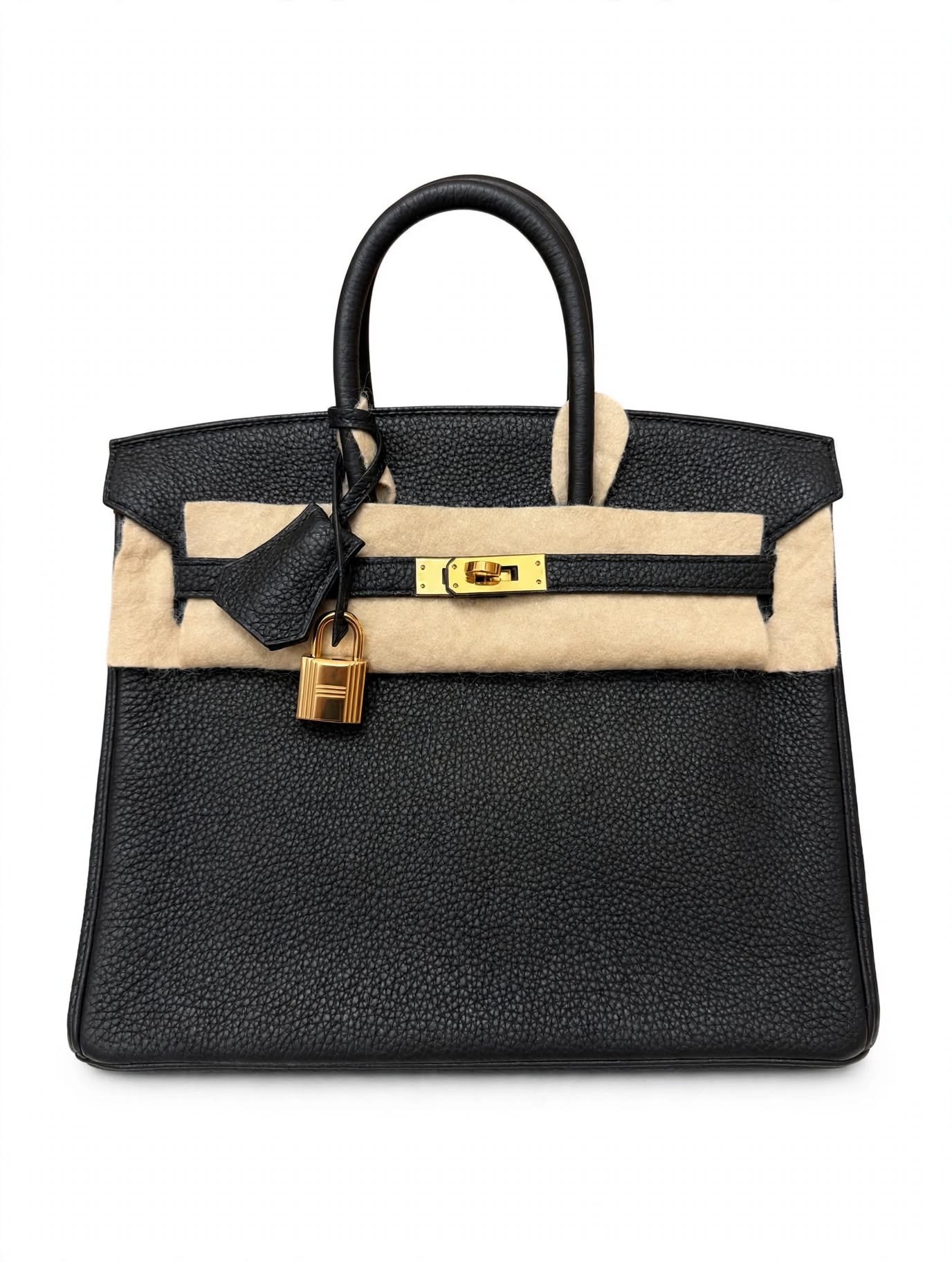 配件較完整的黑色 Birkin 包